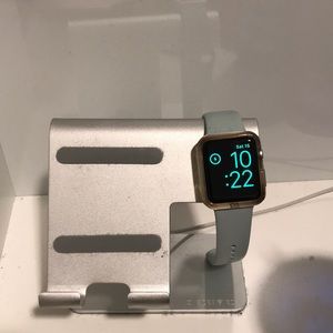 Apple Watch series 1 42mm with phone/watch stand